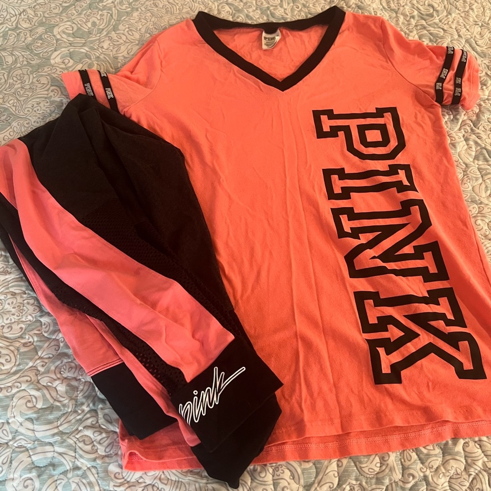 VS PINK brand activewear set - like new